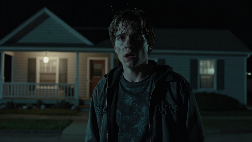 Owen Teague in a Stephen King horror production reflecting his early career in IT and The Stand