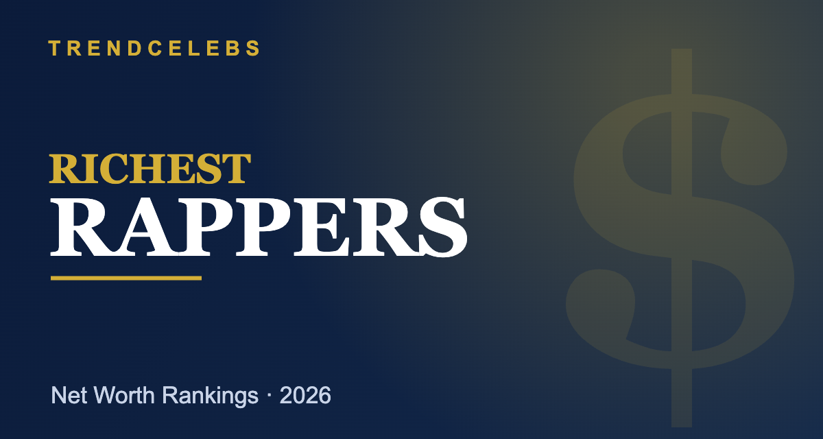 Richest Rappers 2026: Top 46 Ranked by Net Worth