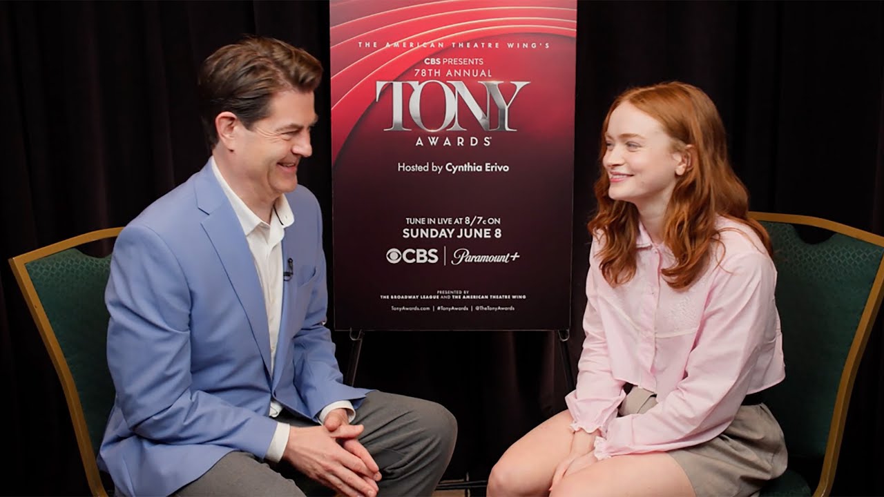 Sadie Sink Tony Award nominee interview 2025