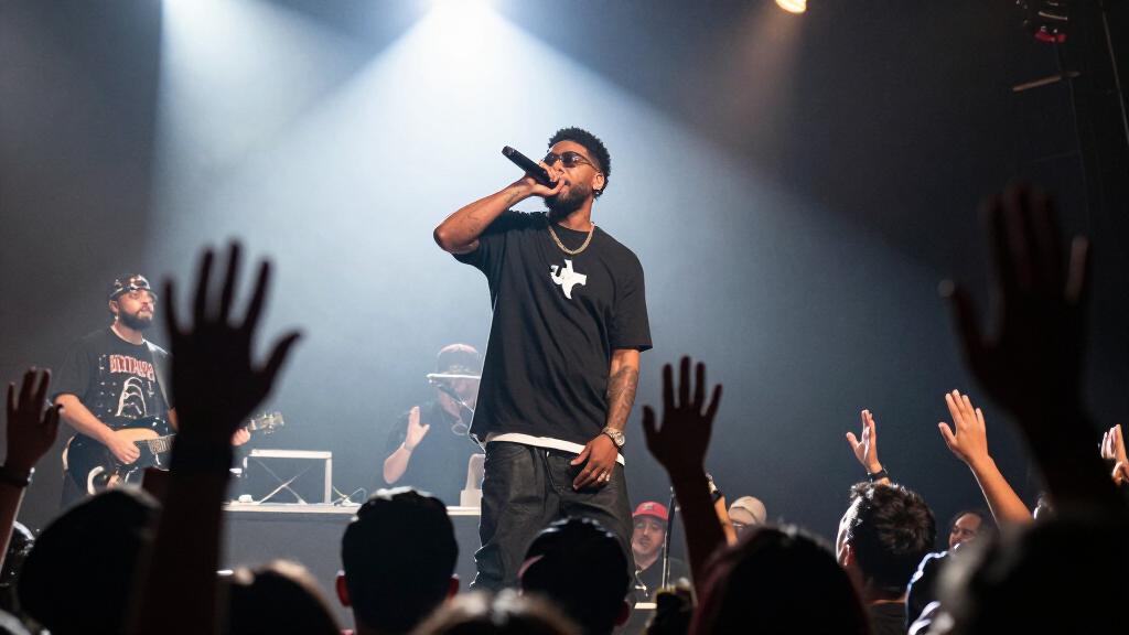 BigXthaPlug performing on stage