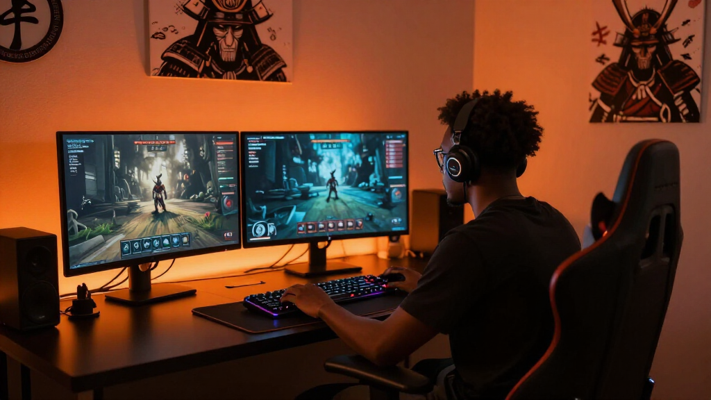 CoryxKenshin gaming setup