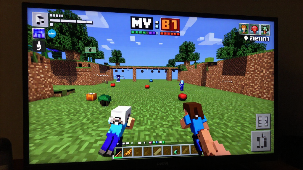 Minecraft speedrunning gameplay with timer overlay and intense competitive atmosphere