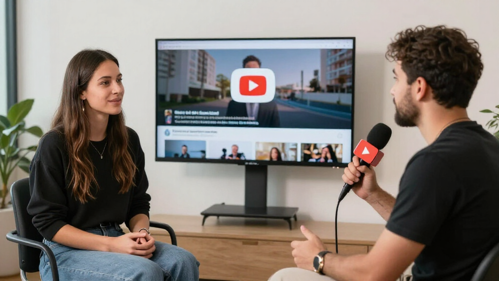 Funny Marco celebrity interview setup
