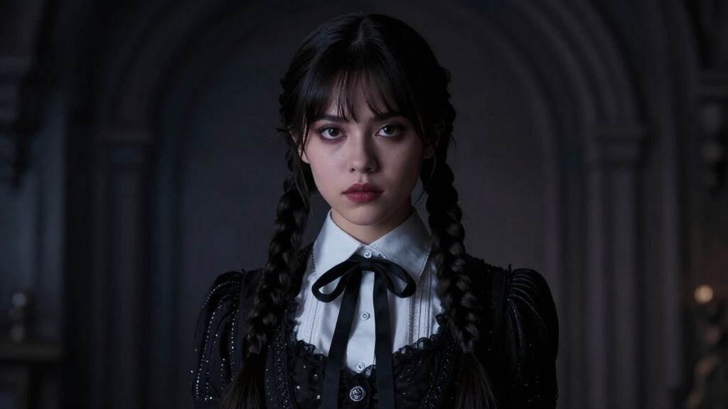 Jenna Ortega actress portrait