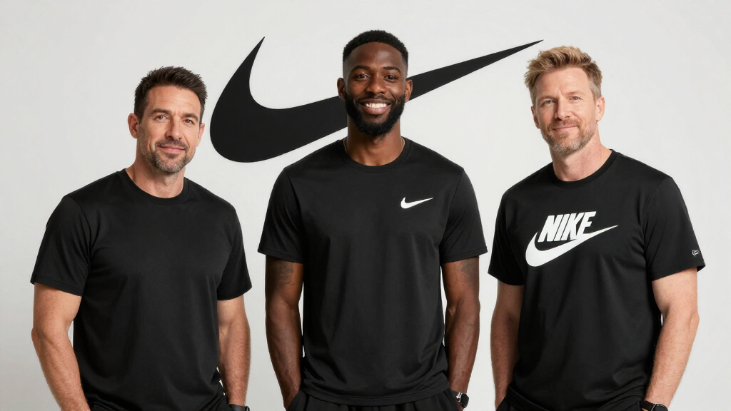 Nike sports brand partnership with content creator