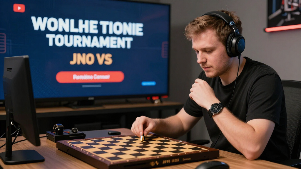 Ludwig chess tournament streaming event