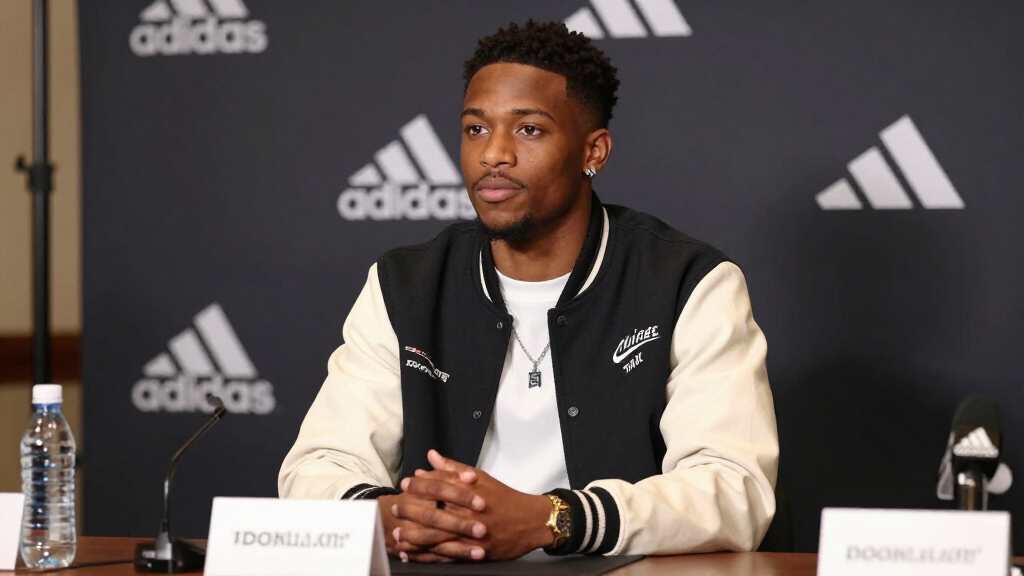 Noah Lyles at a brand sponsorship event
