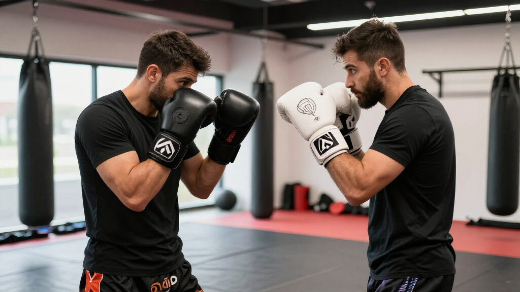 Alex Pereira intense training session