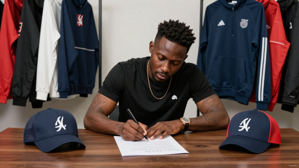 Black Sherif at an endorsement deal