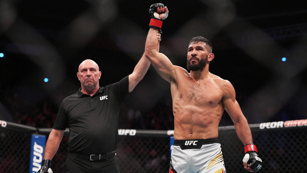 Ian Machado Garry UFC MMA fighter octagon