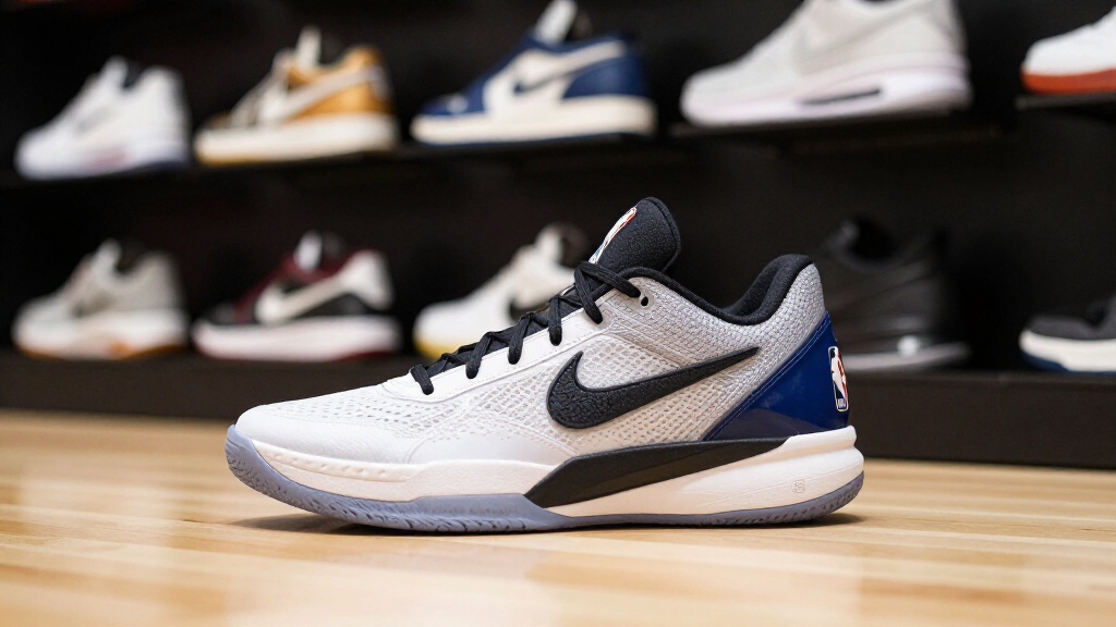Ja Morant Nike JA signature sneakers display