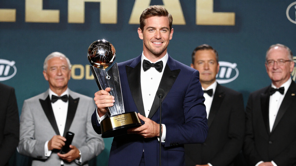 Jayden Daniels Heisman Trophy ceremony