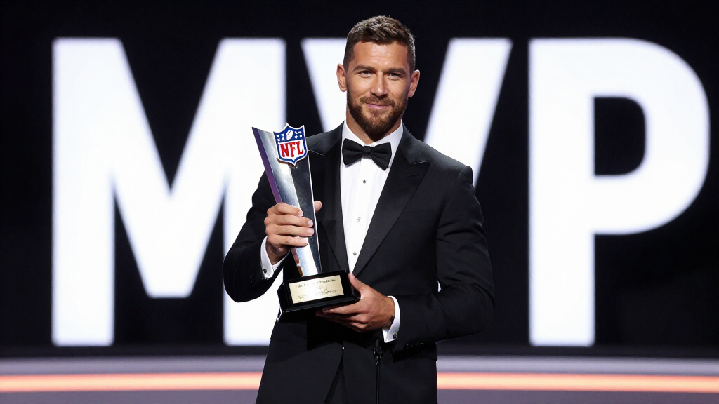 Josh Allen NFL MVP award ceremony
