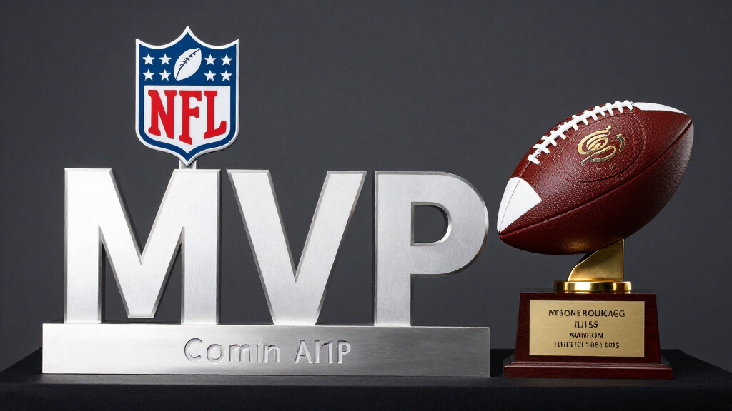 NFL MVP Heisman trophy football award