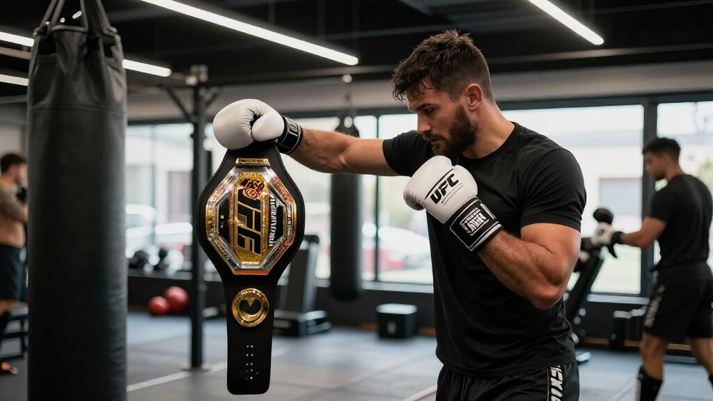 Leon Edwards in training camp preparing for UFC welterweight title defense