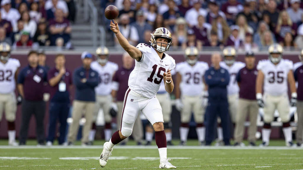 JJ McCarthy NFL Throw