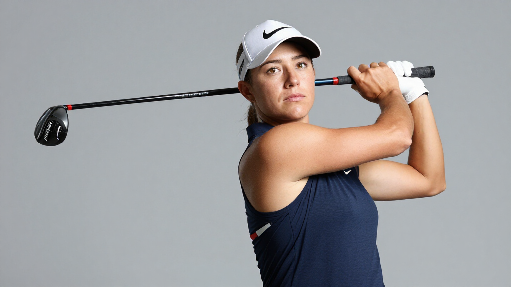 Nelly Korda portrait professional golfer endorsements Nike