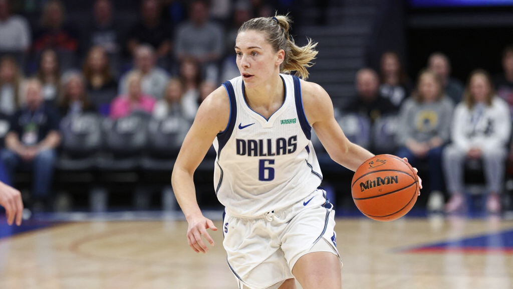 Paige Bueckers WNBA Dallas Wings basketball action