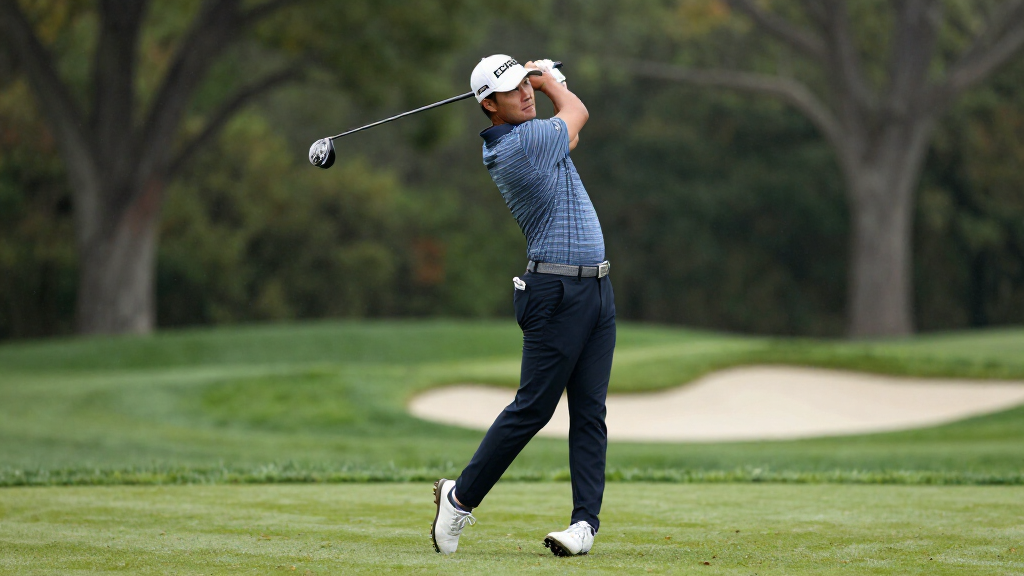 Xander Schauffele Golf Swing