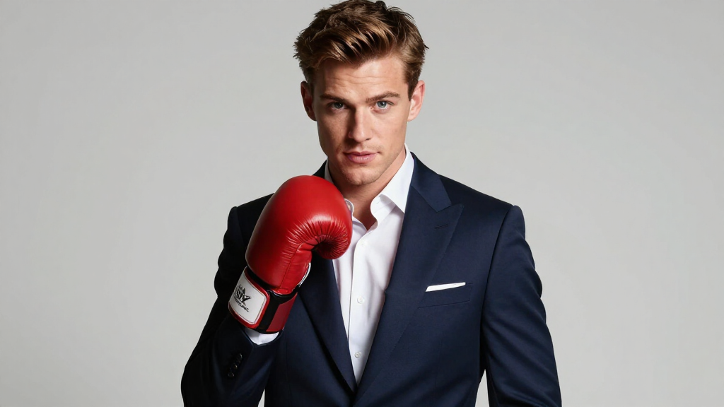 Tommy Fury in a professional portrait wearing a suit