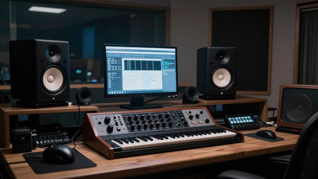 Yeat in the recording studio