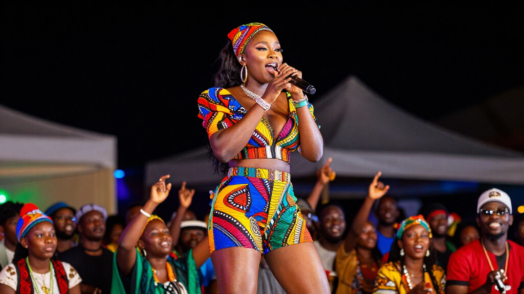 Yemi Alade performing live