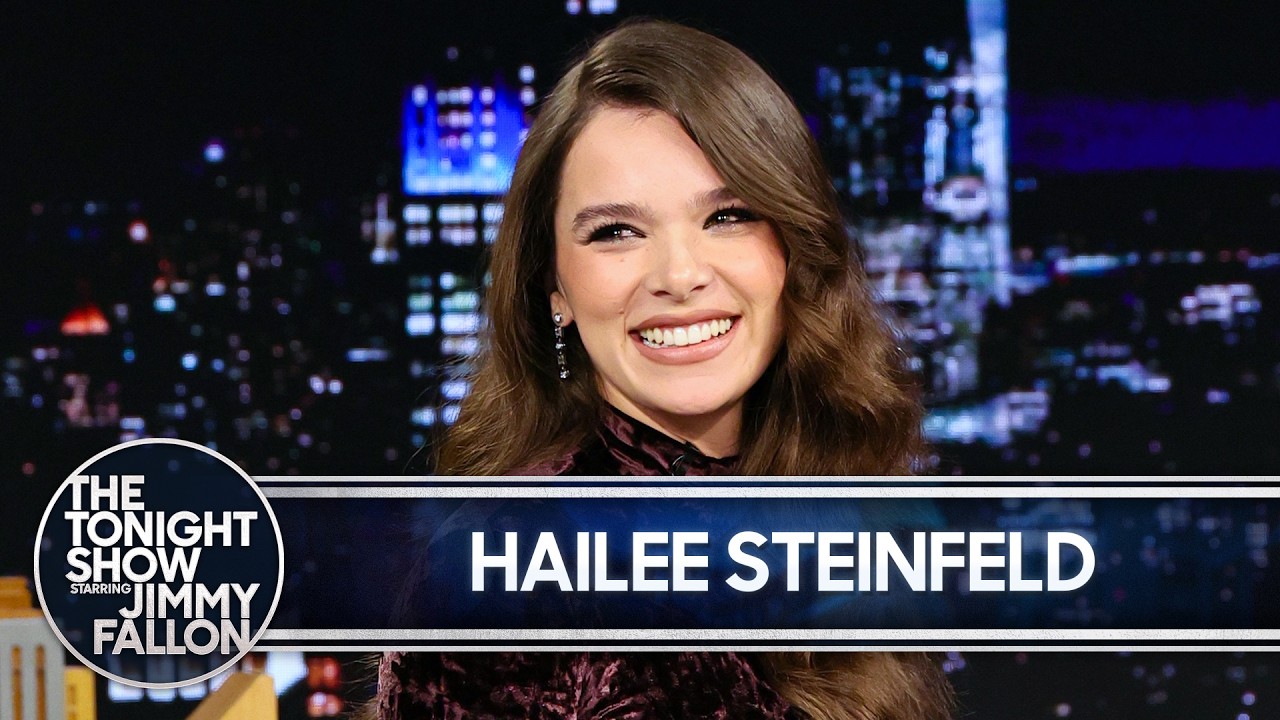 Hailee Steinfeld interview Tonight Show 2024