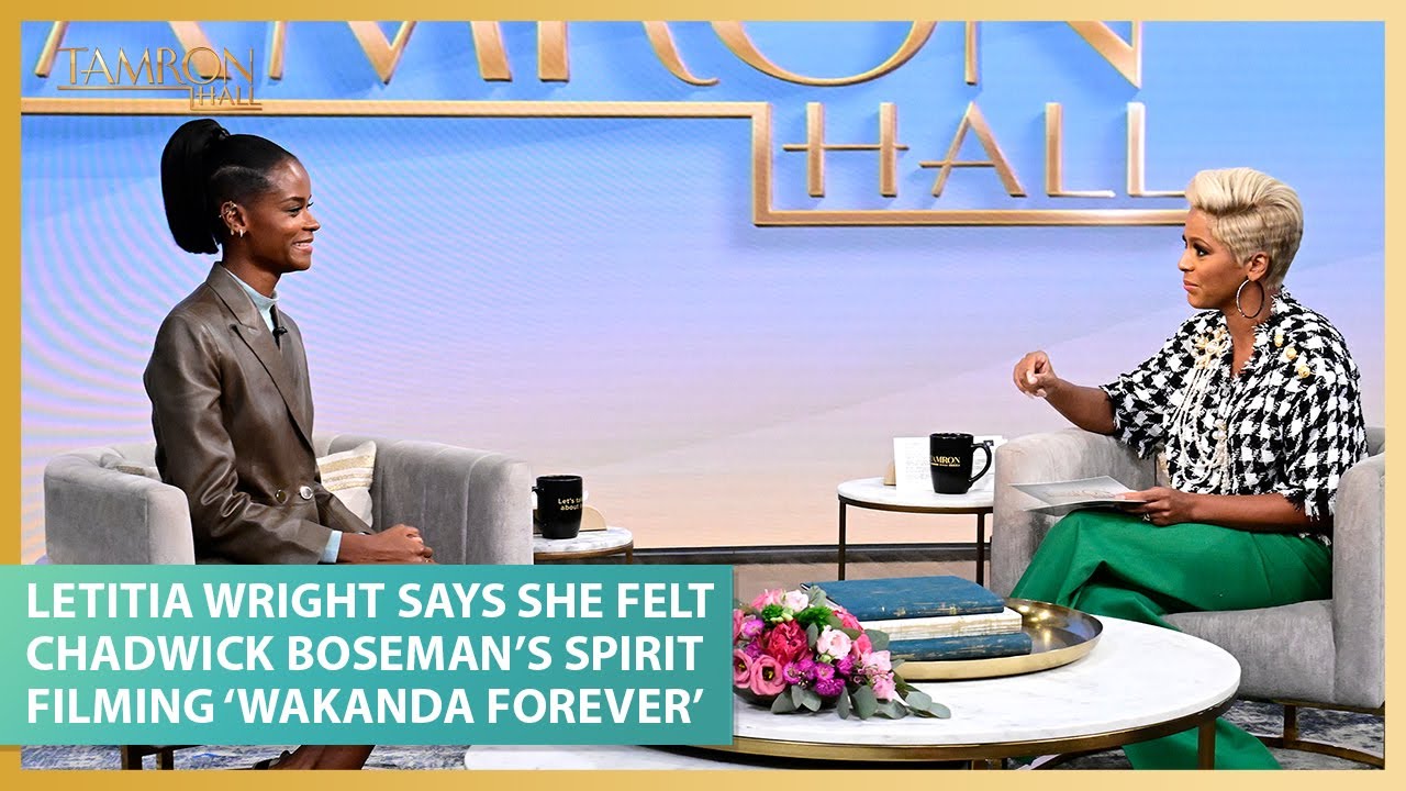 Letitia Wright Chadwick Boseman tribute Black Panther Wakanda Forever