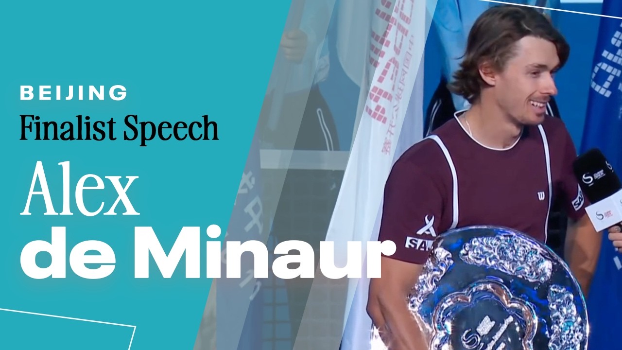 Alex de Minaur tennis 2025