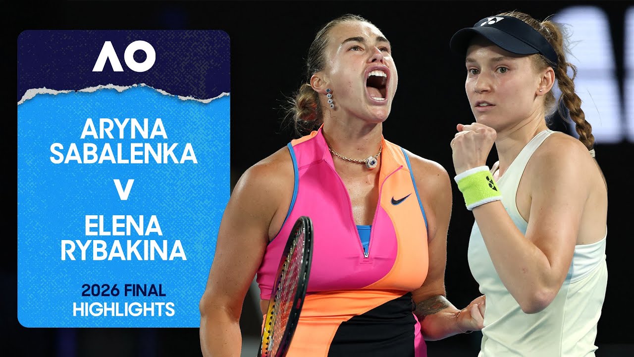 Aryna Sabalenka Australian Open 2026 Final highlights