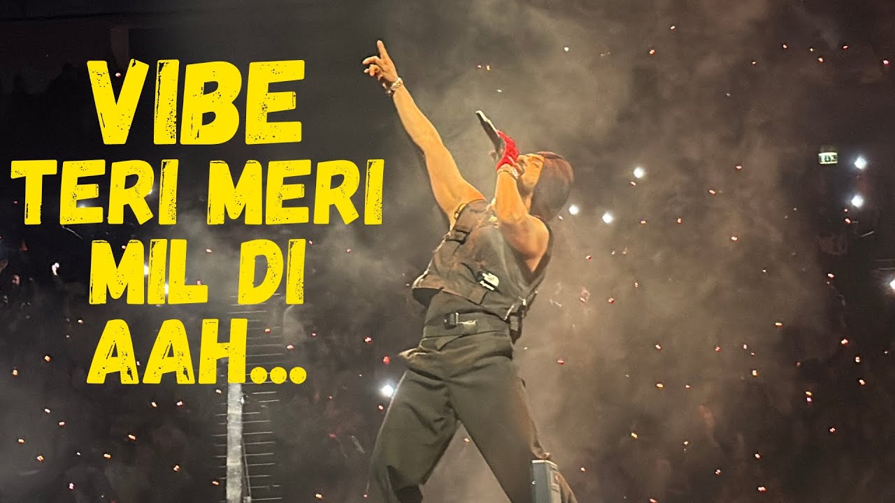 Diljit Dosanjh live performance on stage