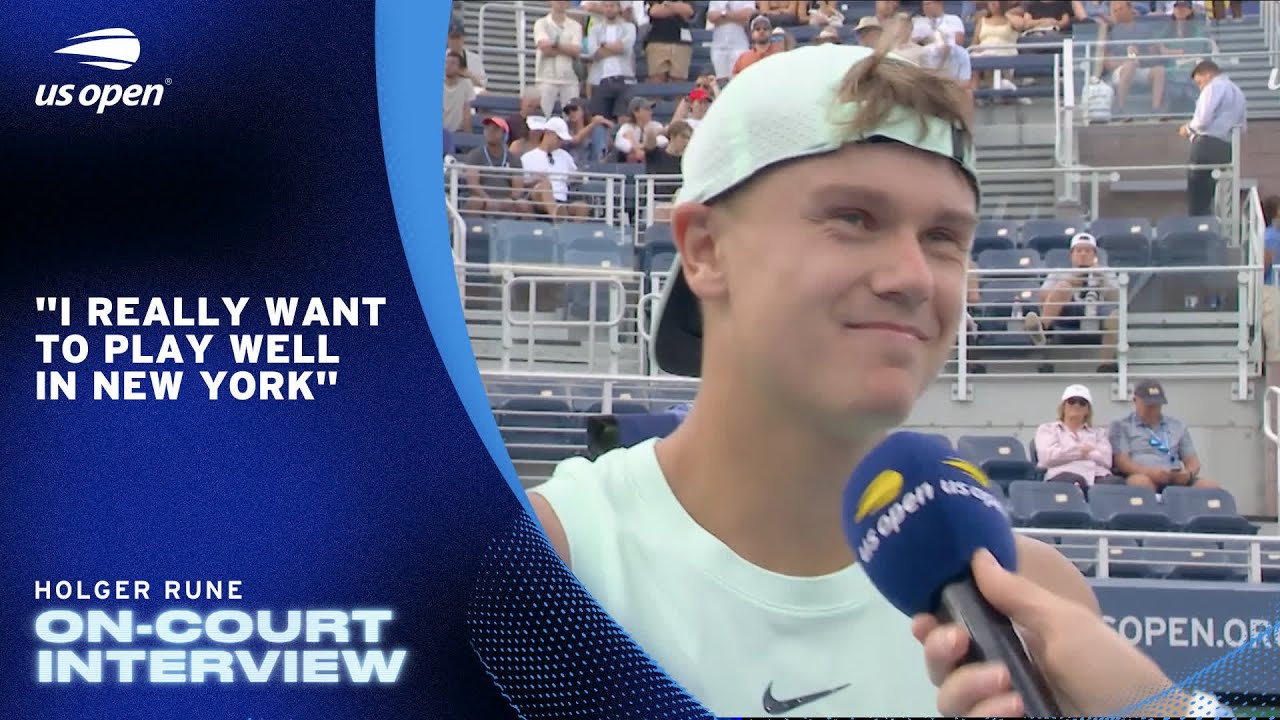 Holger Rune interview 2025