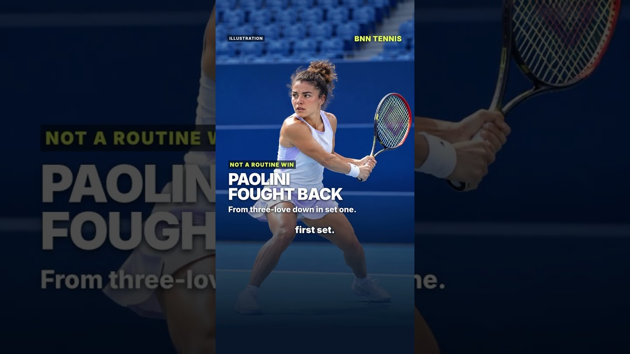 Jasmine Paolini Grand Slam finalist