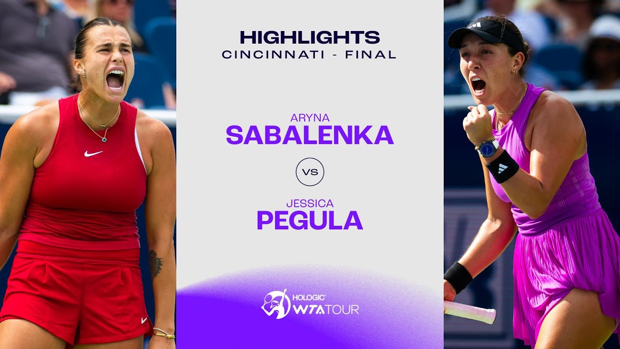 Jessica Pegula competing on the WTA Tour