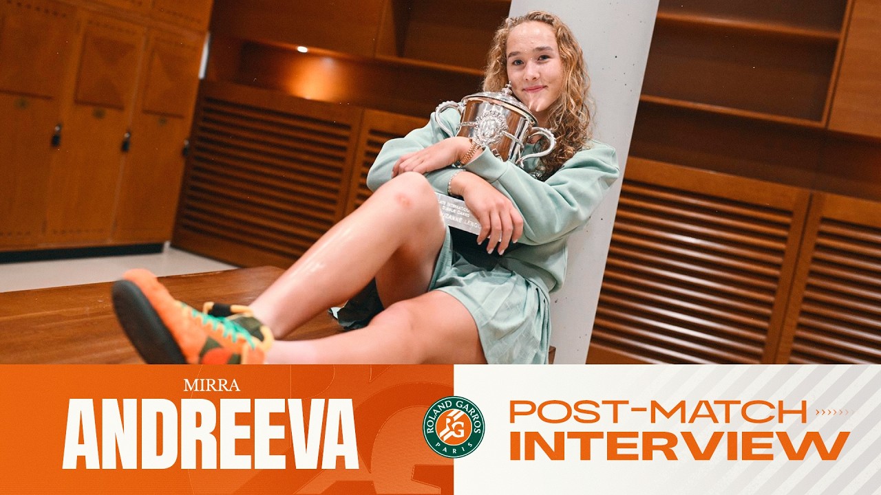 Mirra Andreeva tennis champion