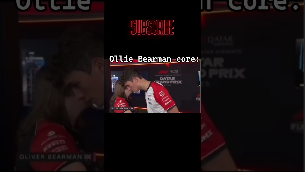 Oliver Bearman motorsport career