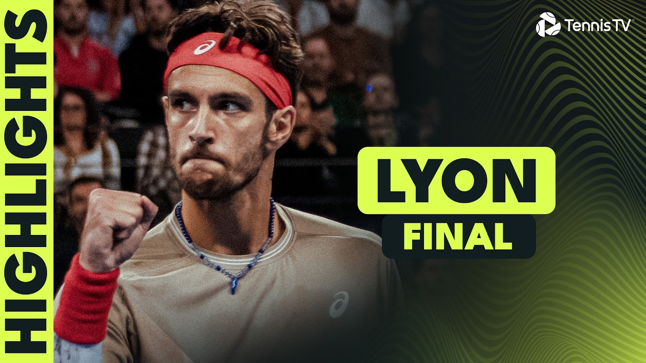 Taylor Fritz winning the Lyon 2026 ATP title
