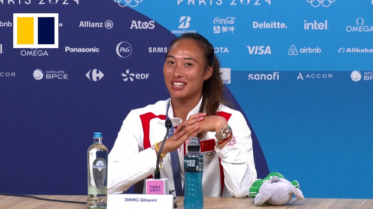 Zheng Qinwen Paris 2024 Olympics